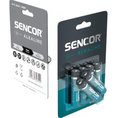 SENCOR LR03 AAA Alkaline Batteries 4+2 Pack