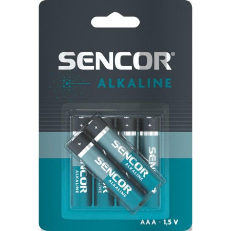SENCOR LR03 AAA Alkaline Batteries 4+2 Pack