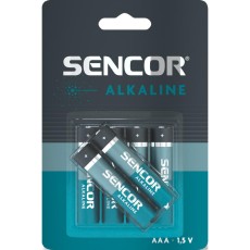 SENCOR LR03 AAA Alkaline Batteries 4+2 Pack