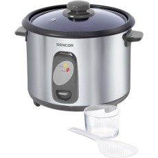 Electric Rice Cooker 1.8lt Stainless Steel Sencor SRM 1800SS Silver