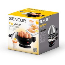 Sencor SEG 720BS 7 Place Egg Boiler with 3 Cooking Levels Inox Sencor SEG 720BS Black/Silver