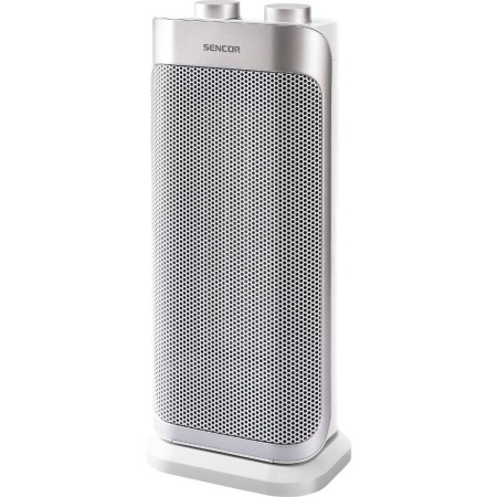 Ceramic Fan Heater Room Floor Sencor SFH 8050SL 2000W Silver
