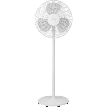 Pedestal Fan Sencor SFN 4060WH 50W 2 in 1 with 3 Speeds and Height Adjustment White