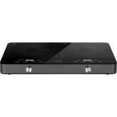 Portable Induction Hob Double 3500W 12-26cm Sencor SCP 4201GY Black