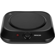 Portable Ceramic Single Hob 1200W 19 cm Sencor SCP 1763BK Black