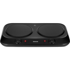 Portable Ceramic Double Hob 1200W 19cm Sencor SCP 2263BK Black