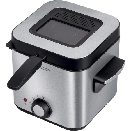 Deep Fryer with Temperature Control Capacity 1.5 lt 900W Sencor SFR 6200SS Silver