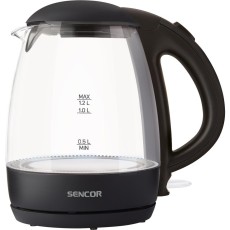 Electric Kettle 1.2lt Glass Sencor SWK 2300BK
