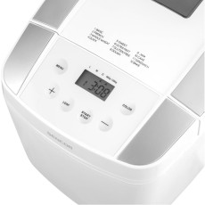 Bread maker with LCD screen and 2 kneading hooks Sencor SBR 0770WH White