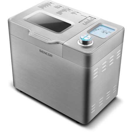Sencor SBR 2000SS Stainless Steel Bread Maker 900g with Automatic Dispenser & 23 Programs