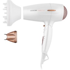 Hair Dryer Travel 2000W Sencor SHD 7200GD White/Gold
