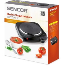 Portable Hob 1500W 18cm Sencor SCP 1504BK-EUE4 Black