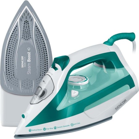 Steam Iron with Ceramic Plate 2600W Sencor SSI 6100GR Green
