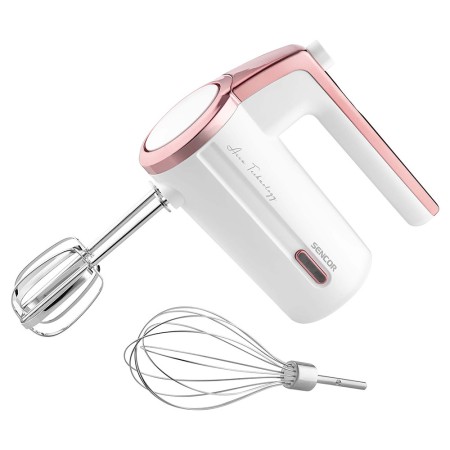 Rechargeable Hand Mixer Sencor SHM 9000WH White/Pink