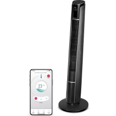 Tower Fan Sencor SFT 4207BK 45W with 3 Speeds and 4 Modes and Wifi Control Black
