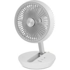 Cordless Desktop Fan Sencor SFE 0773WH 5W 4000mAh with 4 Speeds Up to 15 Hours Operartion White