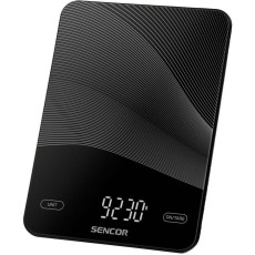 Rechargeable Kitchen Scale 10kg Led USB-C Sencor SKS 7700BK Black