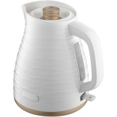Electric Kettle 1,7lt 3D Pattern Design Sencor SWK 7500WH White
