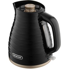 Electric Kettle 1,7lt 3D Pattern Design Sencor SWK 7501BK Black