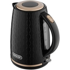 Electric Kettle 1,7lt 3D Pattern Design Sencor SWK 7201BK Black