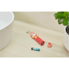 Electric Children's toothbrush
 with Colored Led Lighting IPX7 Sencor SOC 0811RS Red