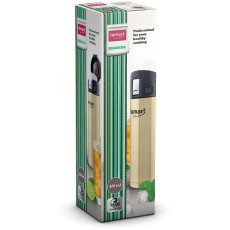 Stainless Steel & Plastic Thermos Vacuum Bottle 420ml BRANCHE Lamart LT4009 Gold