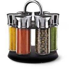 Glass Spice Jars on Rotating Base Lamart LT7017 6pcs