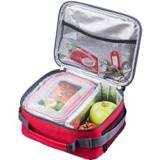 Isothermal Shoulder Bag with Ice Pack and 2.7lt Container CLIP Lamart LT6022 Red