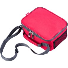 Isothermal Shoulder Bag with Ice Pack and 2.7lt Container CLIP Lamart LT6022 Red