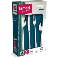 Stainless Steel Cutlery Set 24pcs EMMA Lamart LT5007 Silver