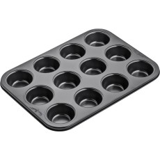 Pastry Mold for 12 Muffins Non-Stick 35.5X26.5cm Lamart LT3072 Red