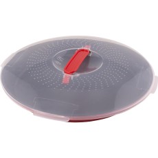 Non-stick Tart Mold with Lid 30.5cm Lamart LT3101 Black/Red