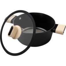 Pot POELE Non-stick Aluminum 24x11cm4.3lt Lamart LT1219 Beige