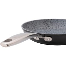 Pan GRANIT Non-stick Aluminum with Granite Coating 24cm Lamart LT1250 Black