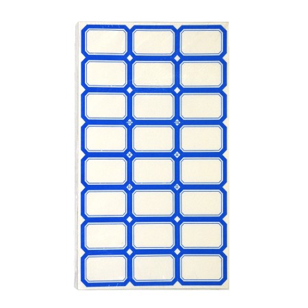 Self-adhesive labels 24 pcs. 4x2.5 cm. Set of 100 sheets