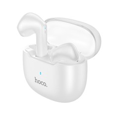 Wireless Hands Free Hoco EW29 Depth V5.3 400mAh with 7h Talk Time Dual Mic ENC Noise Reduction and Master/Slave Switch White