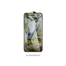 Tempered Glass Hoco G11 30 Decree Privacy Angle Anti-Scratcht, Anti-Fingerprint 0.33mm για Apple  iPhone X/XS/11 Pro