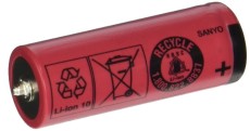 Industrial Type Rechargeable Battery, Braun 14500 Li-ion 3.7V 680mAh for Shavers