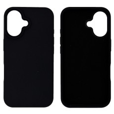 Case Ancus Silicon Liquid for Apple iPhone 16 Black