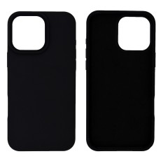 Case Ancus Silicon Liquid for Apple iPhone 16 Pro Max Black