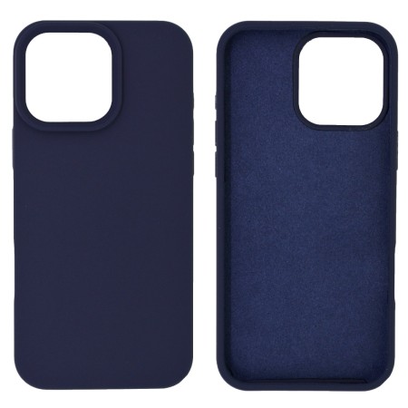 Case Ancus Silicon Liquid for Apple iPhone 16 Pro Max Blue
