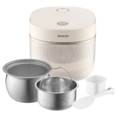 Electric Rice Steamer 600ml Sencor SRM 0600WH White