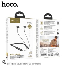 Wireless Earphones Hands Free Hoco ES64 Ultra Magnetic Hi-Fi 5.3 200mAh Βlack