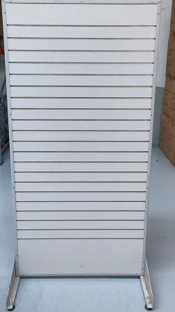 Double Sided Heavy Duty Wooden Stand with Shelf Guides 185x90 ​​cm