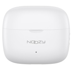 Wireless Hands Free Noozy BH55 V5.4 with ANC + ENC Noise Cancelation 30 hours of Playback 6 hours of Talk Time White