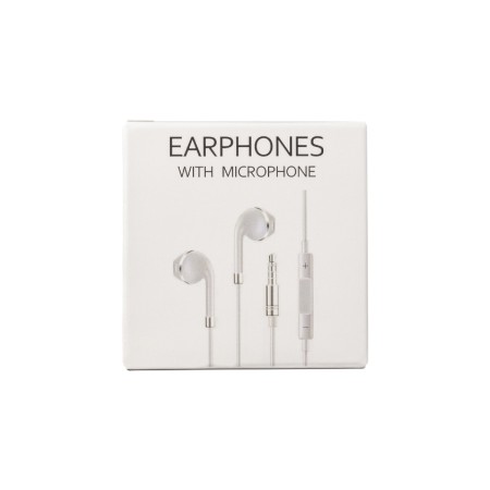 Hands Free Leki Orange Cocept 3.5 mm White with Microphone