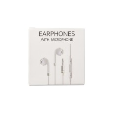 Hands Free Leki Orange Cocept 3.5 mm White with Microphone