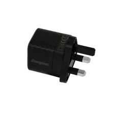 Travel Charger Energizer Fast Charge με USB-C 30W UK Plug Black