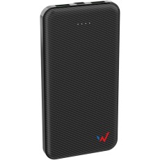 Power Bank Wonder WX10C 10000mAh 20W with 2 x USB-A and 1 x USB-C Output Black
