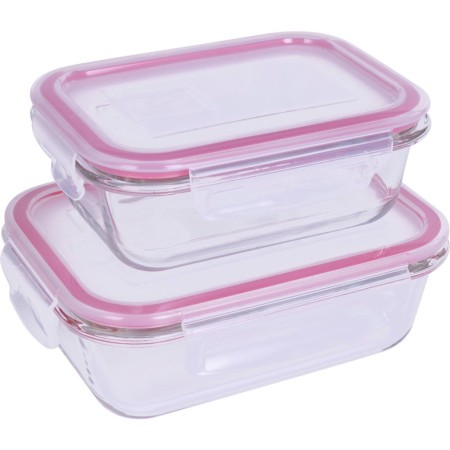 Rectangular Food Container Set Lamart LT6057 Airtight and Waterproof, 600ml and 1000ml